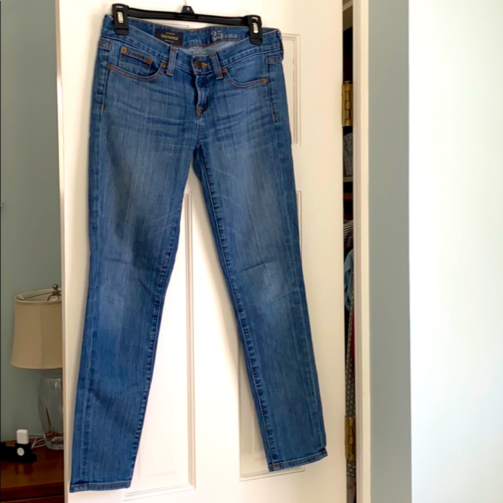 J. Crew toothpick jeans